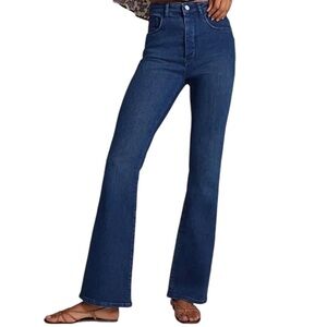 PILRO x ANTHROPOLOGIE The Icon Flare High-Rise Jeans